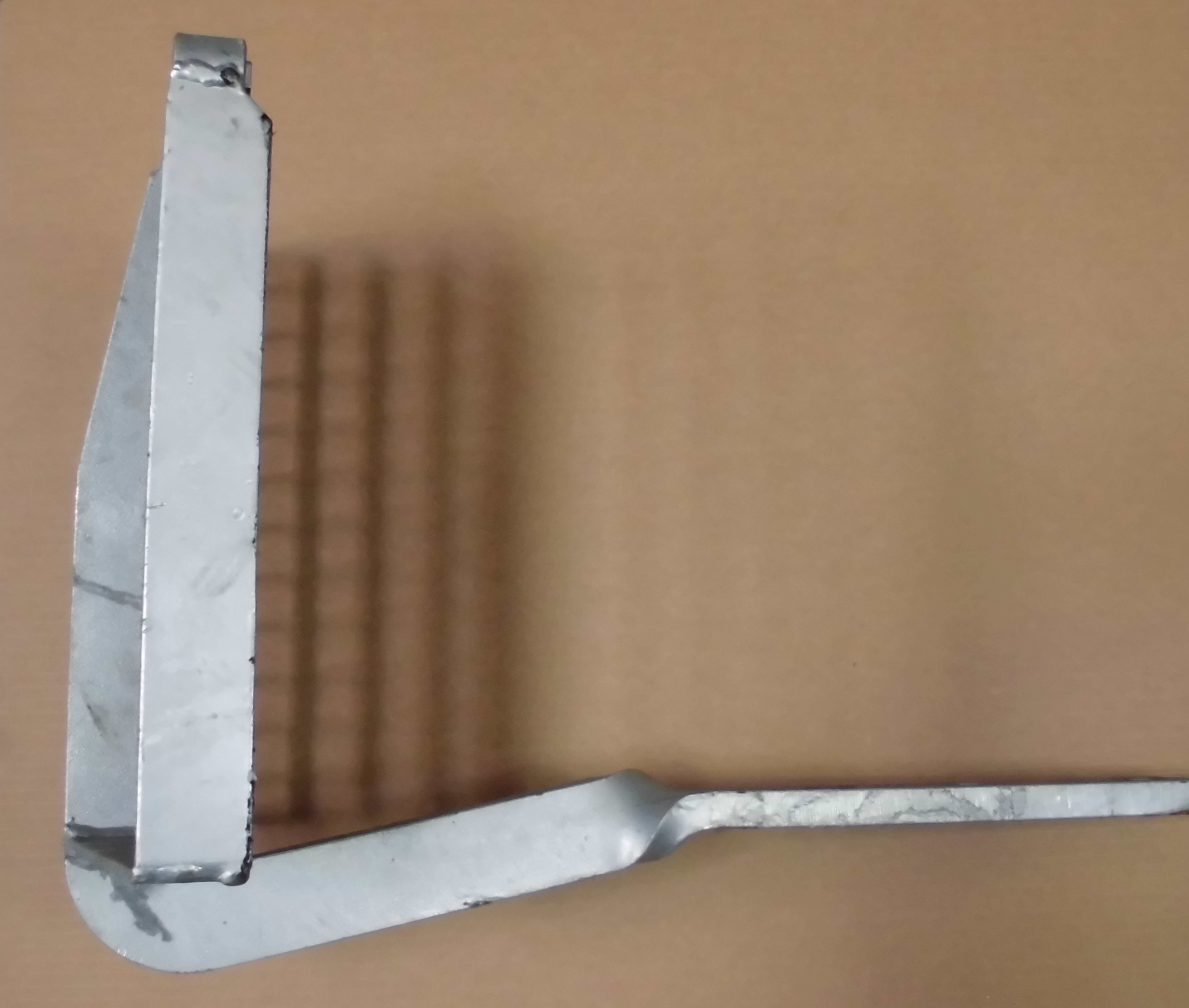 TRITT UIC LINKS MIT ROST 350 MM - ZN