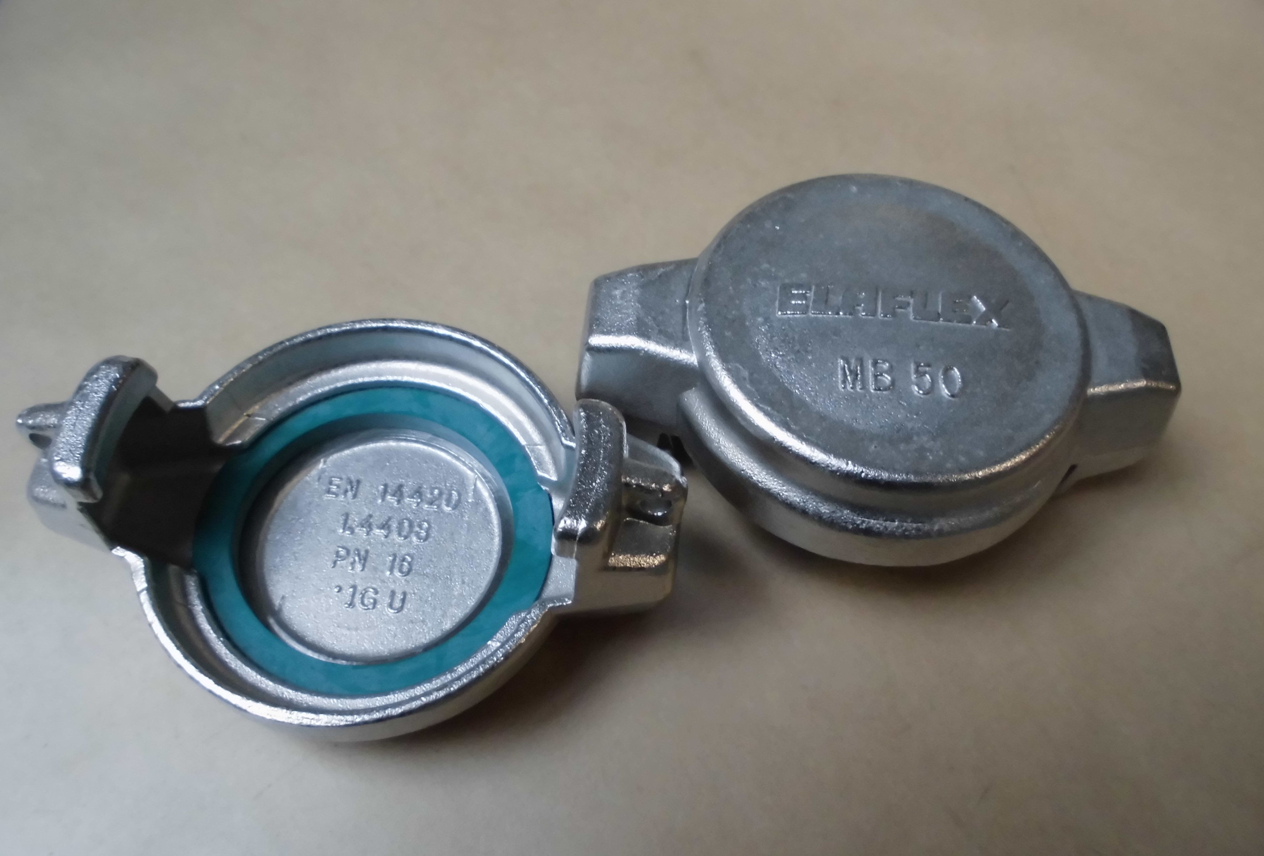 BLINDKUPPLUNG 50/2  MB TW1506 PTFE -VA