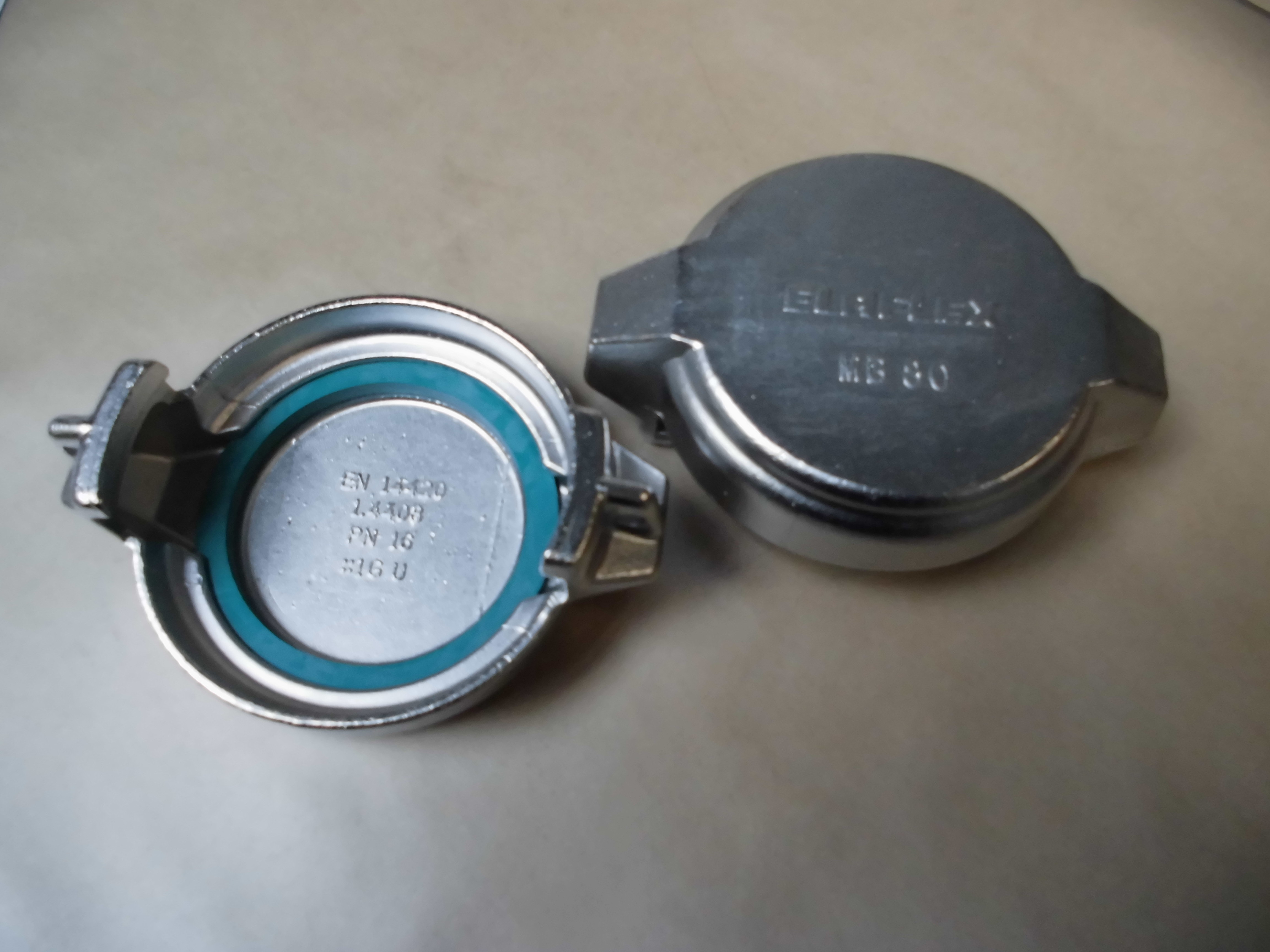 BLINDKUPPLUNG  80/3  MB TW1506 PTFE -VA