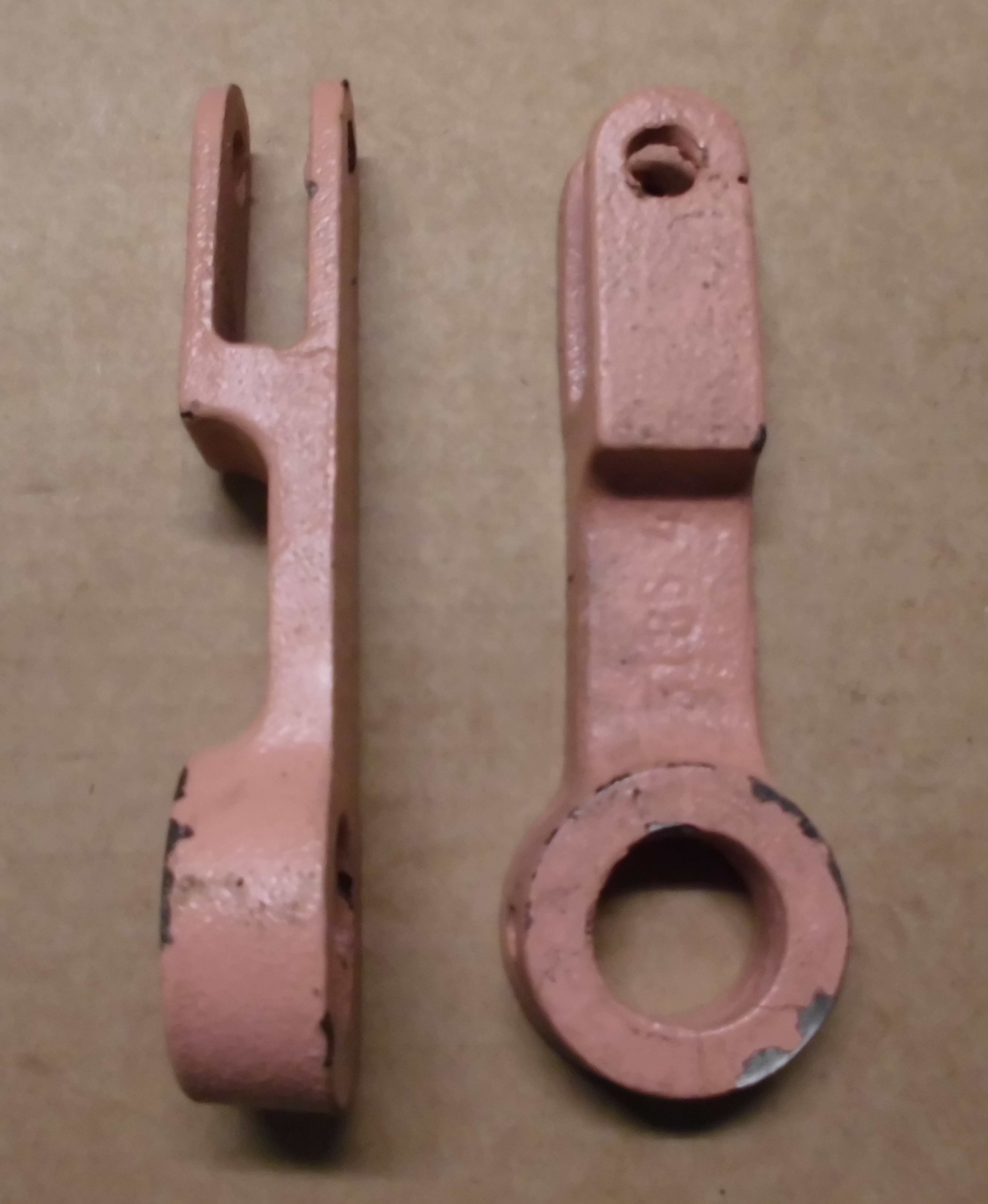 GABELHEBEL 2-ARMIG, L=100MM, B=25MM