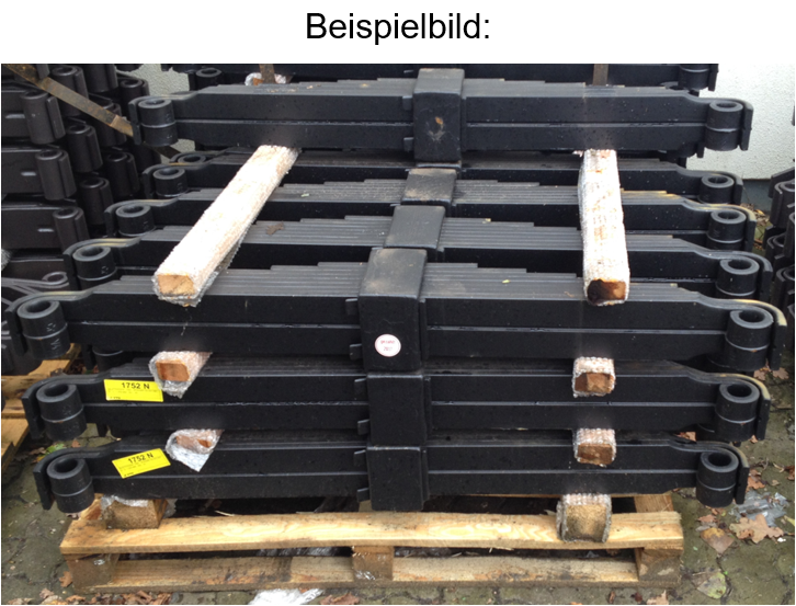 Bearing spring LEAF SPRING 8-layer 20 t Bearing spring LEAF SPRING 8-layer 20 t