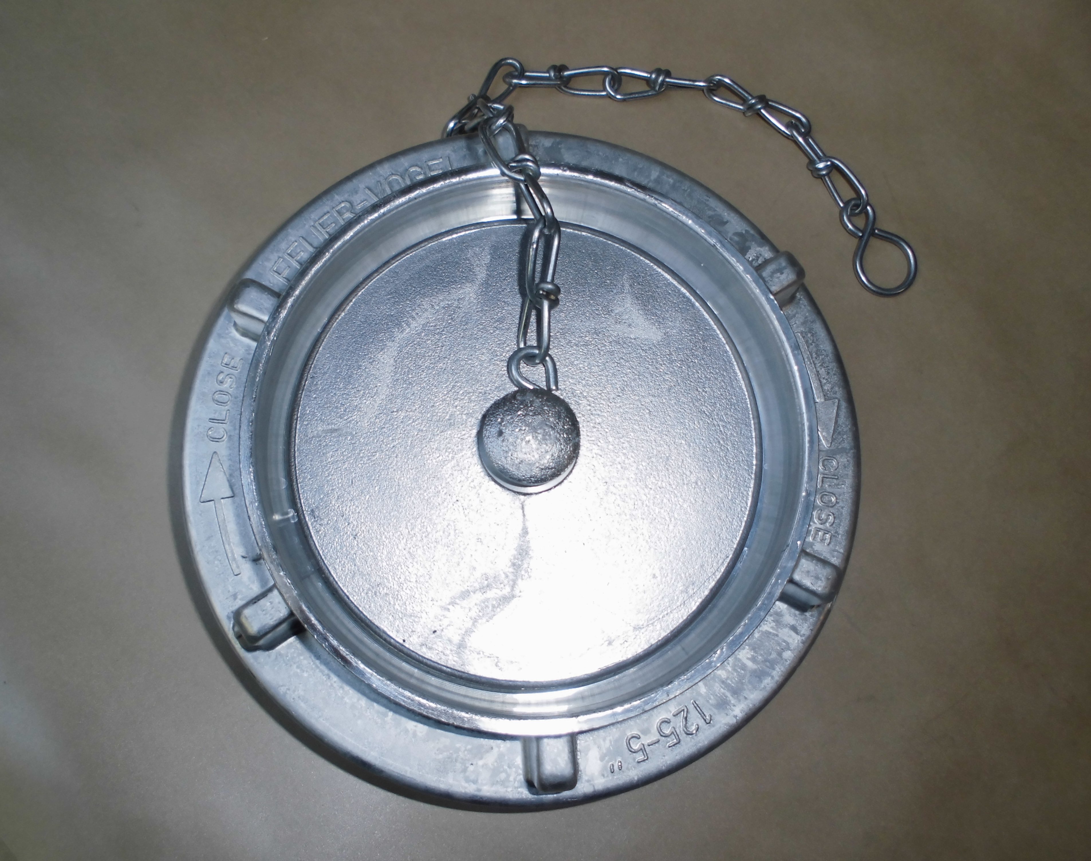 BLINDKUPPLUNG 125/5  STORZ -ALU