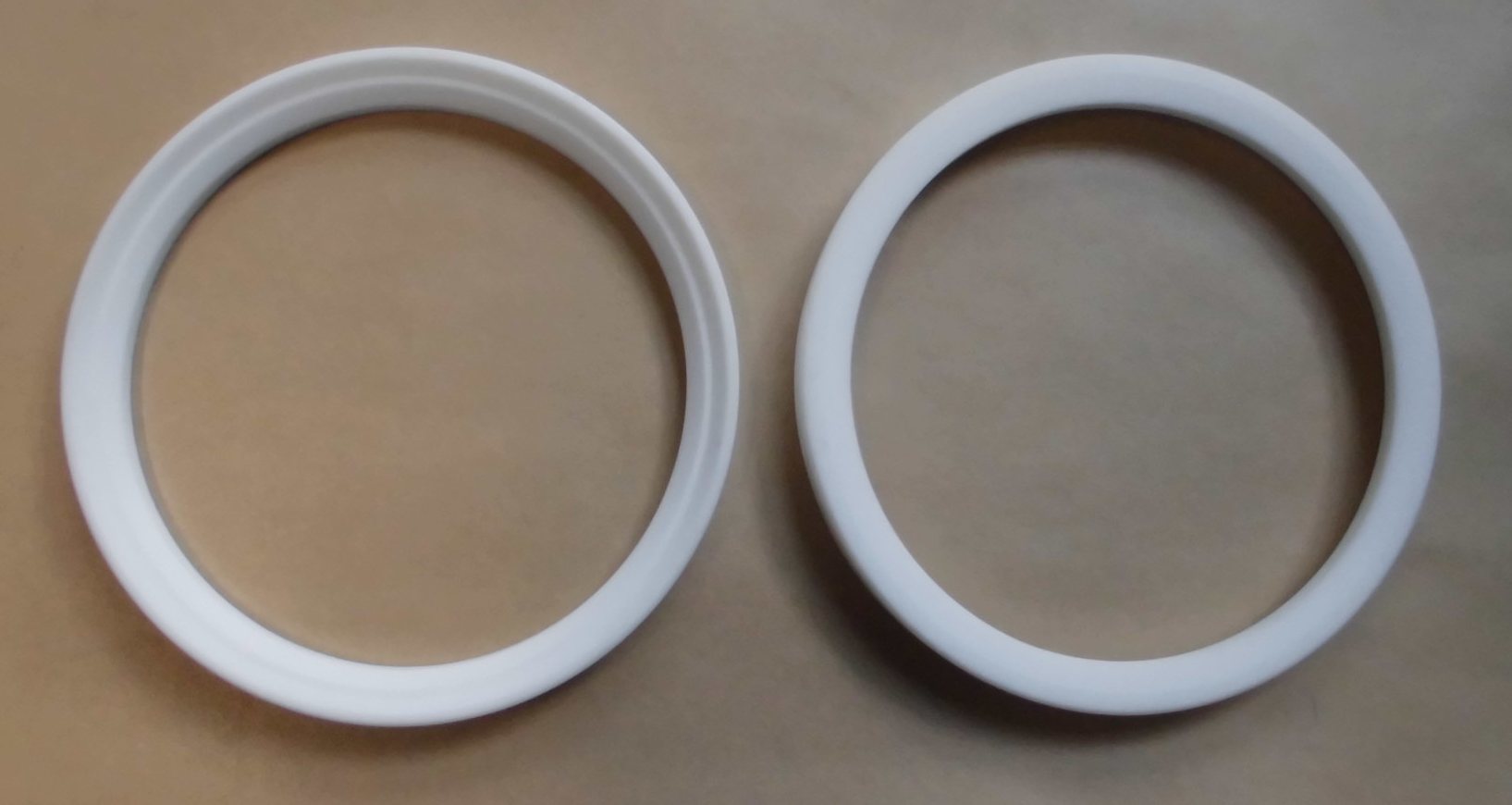 SITZRING RÖD. DN 100 - PTFE/GLAS