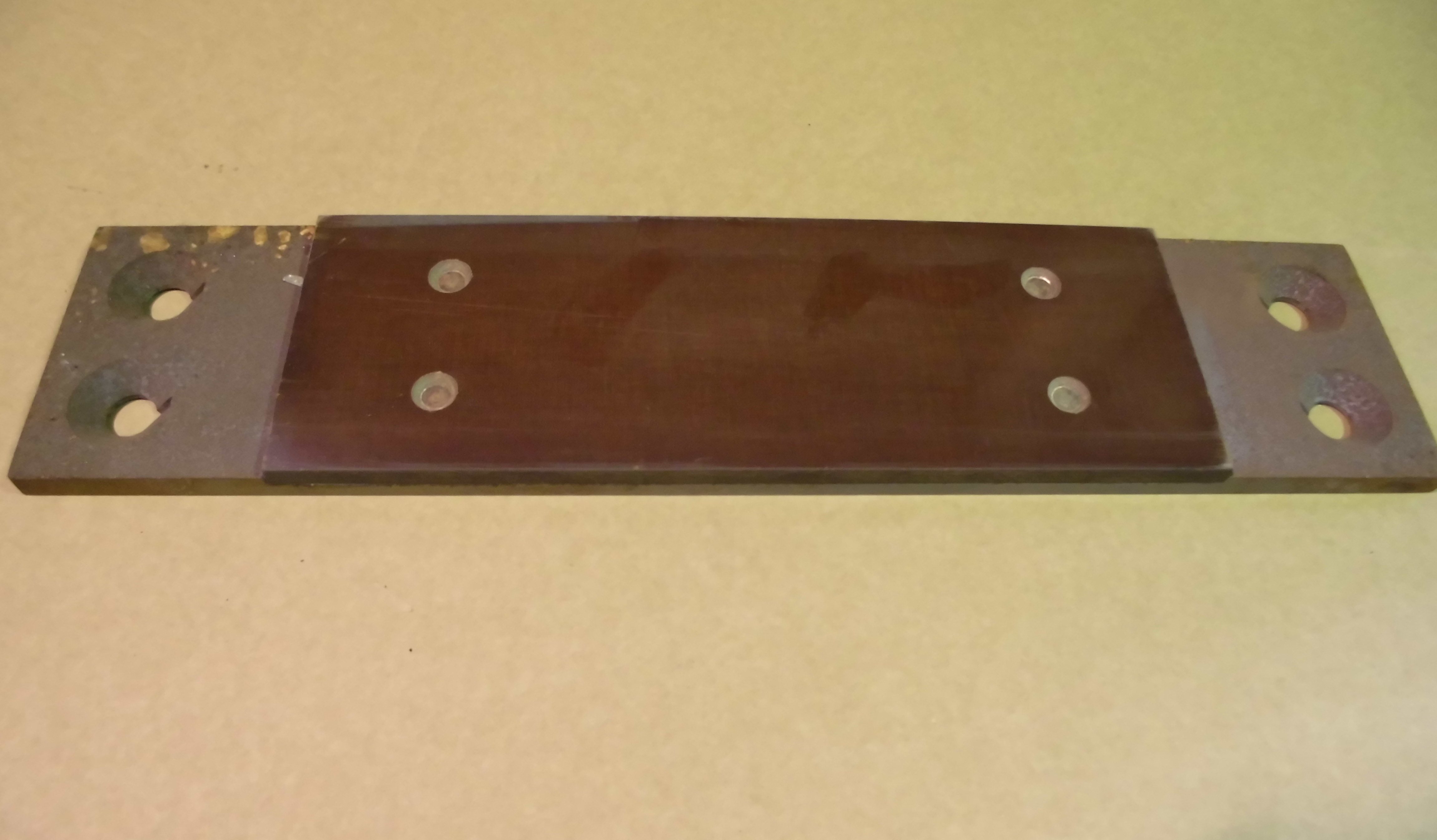 GLEITST. STAHL/FERO  490X110X17