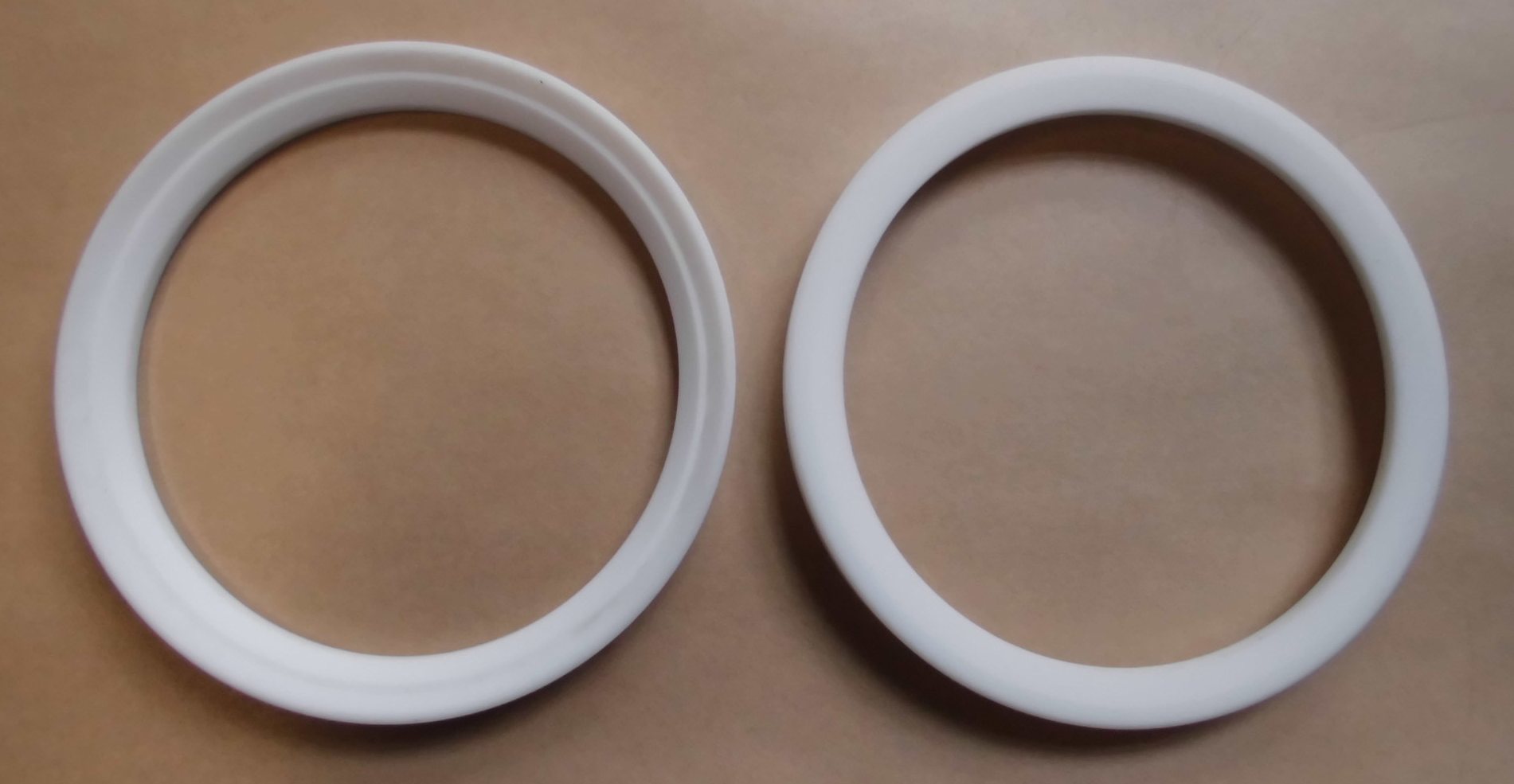 SITZRING RÖD. DN  80-PTFE/GLAS